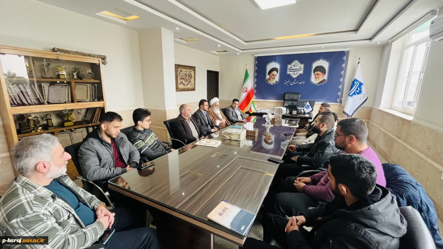 مراسم تودیع و معارفه مسئول بسیج دانشجویی دانشگاه  ملی مهارت واحد استانی البرز(واحد پسران)برگزار شد 3