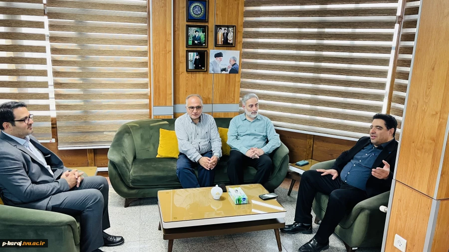 نشست رییس دانشگاه ملی مهارت واحد استان البرز با رییس صندوق کارآفرینی امید استان البرز در راستای توسعه و ایجاد اشتغال پایدار 2