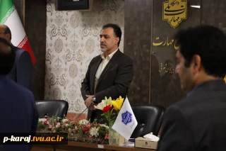 نشست تخصصی معاونین آموزشی ۳۱ استان دانشگاه ملی مهارت در روز سه شنبه ۲۰ خرداد ۱۴۰۴ در دانشگاه ملی مهارت واحد استانی آذربایجان شرقی برگزار شد.