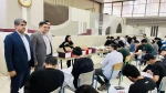 بازدید رییس دانشگاه ملی مهارت واحد استانی البرز از روند برگزاری امتحانات پایان ترم  5