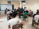 بازدید سرزده ریاست دانشگاه ملی مهارت از محل برگزاری امتحانات پایان ترم دانشجویان آموزشکده ثامن‌الحجج (ع) مشهد
آیین تکریم رئیس پیشین و معارفه سرپرست جدید دانشگاه ملی مهارت واحد استان گلستان 2