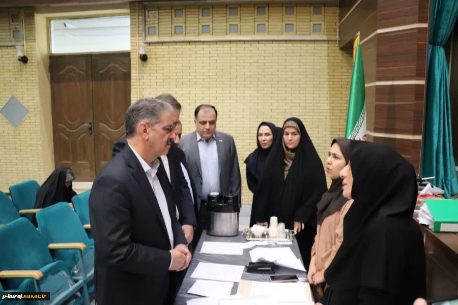 بازدید ریاست دانشگاه ملی مهارت از حوزه‌های امتحانات پایان ترم دانشجویان آموزشکده های واحد استانی همدان 2