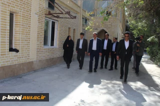 بازدید دکتر زمانی، رئیس دانشگاه ملی مهارت از خوابگاه آموزشکده‌ دختران کاشان