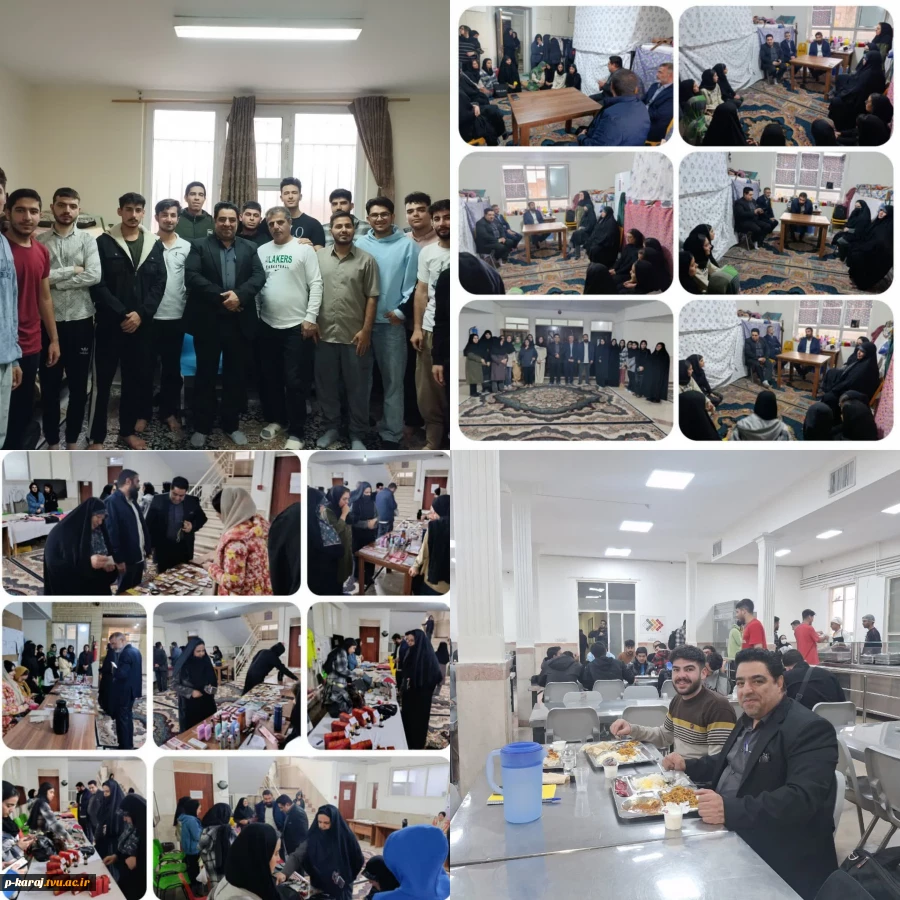 بازدید ریاست دانشگاه ملی مهارت واحد استانی البرز از سلف سرویس و خوابگاههای دانشجویی 2