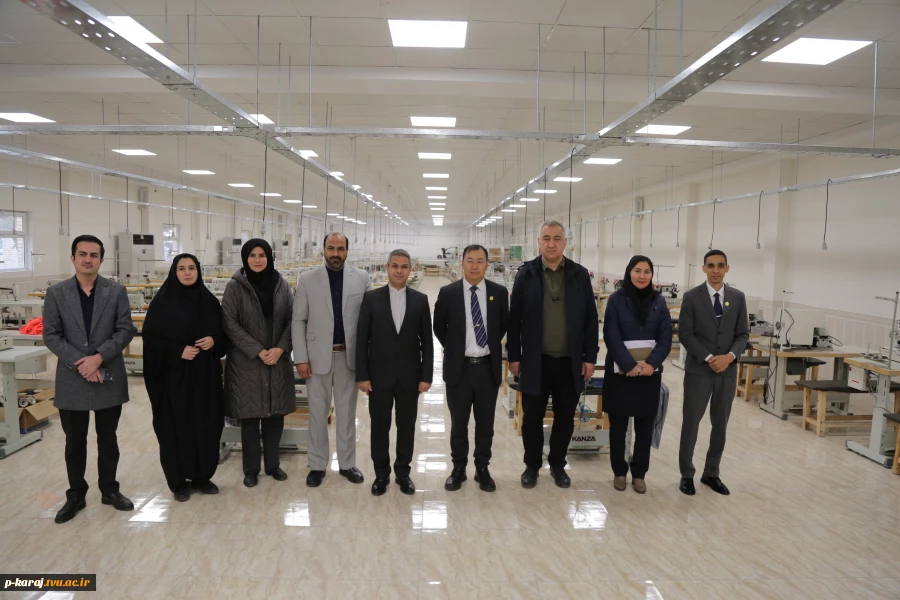 بازدید رئیس کارگروه توسعه مهارت، فناوری‌های کاربردی و نوآوری بریکس از دانشکده ملی‌مهارت دختران دکتر شریعتی 2