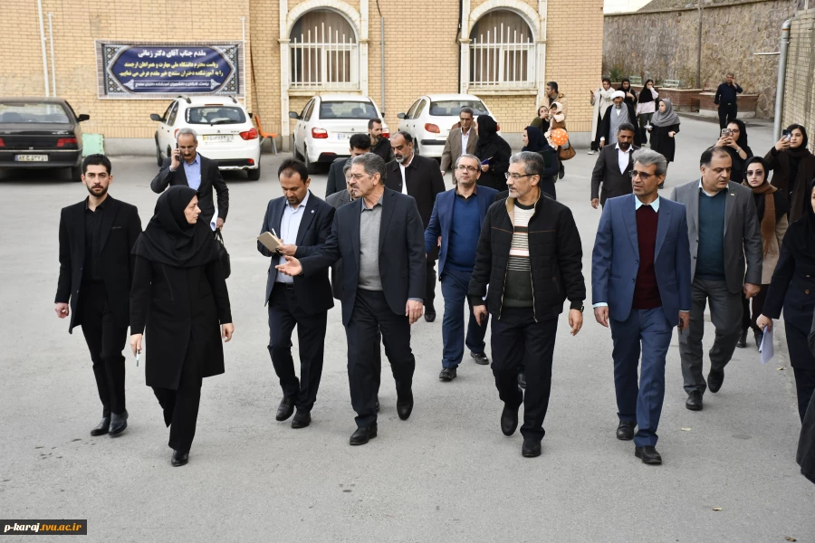 بازدید رئیس دانشگاه ملی مهارت از آموزشکده دختران سنندج 2