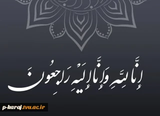 پیام تسلیت رئیس دانشگاه ملی مهارت در پی درگذشت مادر مکرمه مسئول نهاد نمایندگی مقام معظم رهبری