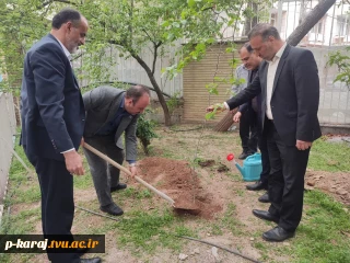 هیئت رئیسه دانشگاه ملی مهارت به پویش غرس«نهال امید» پیوستند