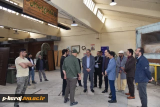 بازدید رئیس دانشگاه ملی مهارت از فعالیت‌های گروه جهادی دانشکده انقلاب اسلامی