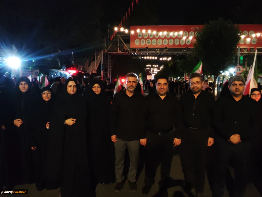 حضور خانوادگی دانشگاهیان دانشگاه ملی مهارت استان البرز در برنامه ۶۷ هزار نفری اساتید کشور در لبیک به فرمان مقام معظم رهبری 2