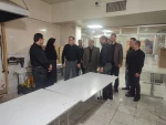 بازدید مسئولین دانشگاه ملی مهارت از روند تدارکات و آماده‌سازی امکانات میزبانی آیین وداع با رهبر شهید در دانشکده‌های دکتر شریعتی و شهید شمسی‌پور 2