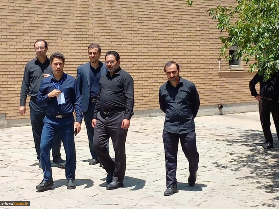 دانشگاه ملی مهارت مهیای میزبانی از سوگواران دانشگاهی استان زنجان مراسم وداع با قائد شهید اعظم 2