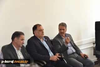 حضور رئیس دانشگاه ملی مهارت در اداره پشتیبانی و دیدار با کارکنان