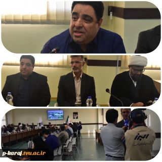 حضور رئیس دانشگاه ملی مهارت واحد استانی البرز در مراسم  و جلسه «تجمع جان‌فدا» برای ایران قوی در کرج